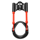 Size Matters Deluxe Edition Pro Penile Aide Extender Black device with red and black components.
