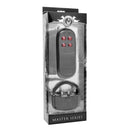 Cock Shock Remote CBT Electric Cock Ring packaging featuring remote control and adjustable cock ring design.