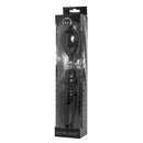 Packaging of Master Series Expander Inflatable Anal Plug with Pump, featuring a sleek black design.
