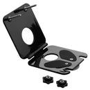 Zeus Crush Electro Ball Press CBT Board Black showing open design with two rigid boards and black rubber pads.