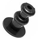 LoveBotz Sex Machine Dildo Adapter Attachment Black for mounting dildos on compatible LoveBotz sex machines.