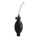 Size Matters Nipple Pumping System with Acrylic Cylinders hand-bulb pump for nipple play enhancement.