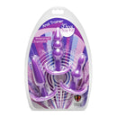 Trinity Vibes 3 Piece Anal Play Kit Purple featuring three ergonomic butt plugs for beginners.