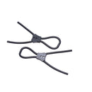 Vigor II Cock and Ball Ties and Frenum Electro Stimulator adjustable silicone ties for electrosex.