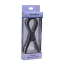 Vigor II Cock and Ball Ties and Frenum Electro Stimulator in packaging, designed for electrosex stimulation.