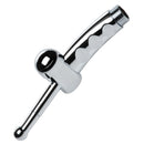 CleanStream Shower Cleansing Nozzle with Flow Regulator - chrome finish, ergonomic design for precise control.