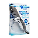 CleanStream Shower Cleansing Nozzle with Flow Regulator packaging and product image, highlighting easy use.
