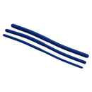 Master Series Invasion Silicone Urethral Sound Trainer Set with three flexible blue silicone rods.