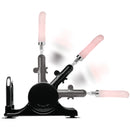 LoveBotz Robo Fuk Deluxe Adjustable Sex Machine with multi-speed thrusting and interchangeable attachments.