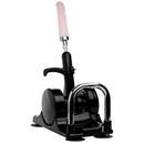 LoveBotz Robo Fuk Deluxe Adjustable Sex Machine with a flexible 8-inch dildo and sturdy frame.