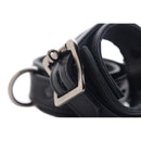 Close-up of Strict Leather Luxury Locking Ankle Cuffs featuring premium leather and metal hardware.