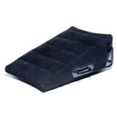 Frisky Mount Me Inflatable Sex Position Pillow Black offers sturdy support for adventurous intimacy.