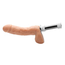 LoveBotz Sex Machine Flexible Extension Grey showing realistic design and flexible feature for enhanced performance.