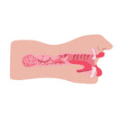 SexFlesh Sarahs Sexy Mouth Stroker Flesh realistic oral-sex simulator illustration showing detailed interior and lifelike design.