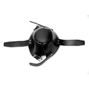 STRICT Pet Crawler Bondage Set Black featuring a top view of a leather restraint with straps.