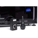 LoveBotz Athenas Ultimate Double Penetration Sex Machine remote controls and power unit display.