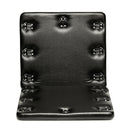 STRICT Bondage Board Foldable Restraint Platform Black with multiple D-ring attachment points for versatile positioning.