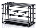Master Series Kennel Adjustable Puppy Cage with Padded Board displayed on a white background.