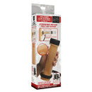 LoveBotz Milker Cylinder with Textured Sleeve Flesh packaging showcasing textured sleeve for enhanced sensations.