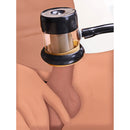 LoveBotz Small Cylinder for Milker Deluxe Stroker attachment in use for effective suction.