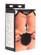 Packaging of Tailz Onyx Bunny Tail Anal Plug in black faux fur, showcasing its playful design and features.