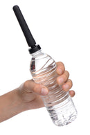 CleanStream Travel Enema Water Bottle Adapter Set attached to a water bottle for easy personal hygiene.