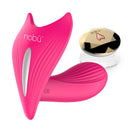 Nobu Tang Wireless Silicone Vibe with remote control for clitoral and vaginal stimulation in vibrant pink.