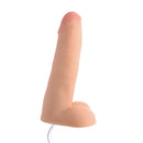 Loadz 8 Inch Realistic Dual Density Squirting Dildo Flesh for immersive pleasure and realistic sensations.