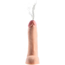 Loadz 9 Inch Realistic Dual Density Squirting Dildo Flesh with lifelike details and squirting feature.