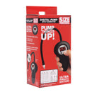 Size Matters Digital Pump with Connector Black packaging showcasing digital display and silicone hose for powerful suction.
