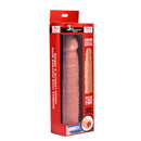 Size Matters 3 Inch Flesh Penis Enhancer Sleeve packaging showcasing added length and girth features.