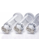 Size Matters Clit and Nipple Cylinders Set of 3 Clear showcasing three clear suction cylinders.