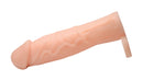 Size Matters 2 Inch Silicone Penis Extension Flesh designed for enhanced pleasure and lifelike detail.