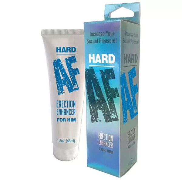 Achieve Erection Cream 1.5 oz by Little Genie - Hard AF Enhancer for Long-Lasting Erections with Packaging