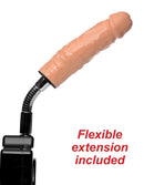 LoveBotz 4 in 1 Banging Bench with Sex Machine Black flexible extension included