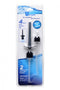 Cleanstream 4 Piece Lube Injector Set packaging with two adapters for precise lubricant application, ideal for travel.