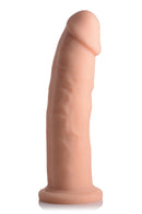 Silexpan Light Hypoallergenic Silicone Dildo 7 Inch showcasing its realistic design and strong suction cup base.