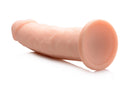 Silexpan Light Hypoallergenic Silicone Dildo 7 Inch with realistic design and strong suction base.