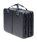 Black padded folding bondage board with sturdy handles and zippers for restraint play.