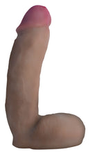 Loadz Dual Density Squirting Dildo 8 Inch Brown with realistic appearance for enhanced pleasure.