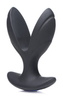 64X Electro-Spread Vibrating and Estim Silicone Butt Plug showcasing its sleek, ergonomic design for comfortable anal play.