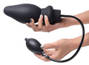 Master Series Ass-Pand Large Inflatable Silicone Anal Plug with hand pump for adjustable size.