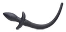 Remote Control Wagging and Vibrating Puppy Tail Anal Plug is a smooth silicone anal plug designed for playful exploration.