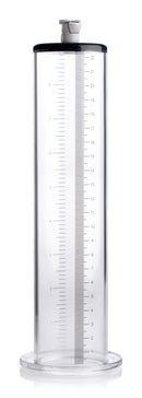 Size Matters Penis Pump Kit with 2 Inch Cylinder clear measurement cylinder for tracking performance