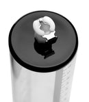 Top view of the Size Matters Penis Pump Kit with 2.25 Inch Cylinder showing the measurement markings and attachment.