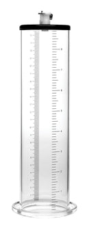 Size Matters Penis Pump Kit with 2.25 Inch Cylinder transparent measuring cylinder with markings
