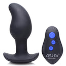 8X Volt Drop Vibrating E-Stim Silicone Prostate Massager with remote control for electro stimulation.