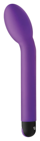 10X Silicone G-Spot Vibrator Purple with ergonomic design for precise stimulation.