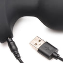 Booty Sparks 28X Laser Heart Silicone Anal Plug Large charging connection with USB cable.