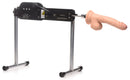 LoveBotz Deluxe Pro-Bang Sex Machine with Remote Control showcasing realistic design and sturdy base.